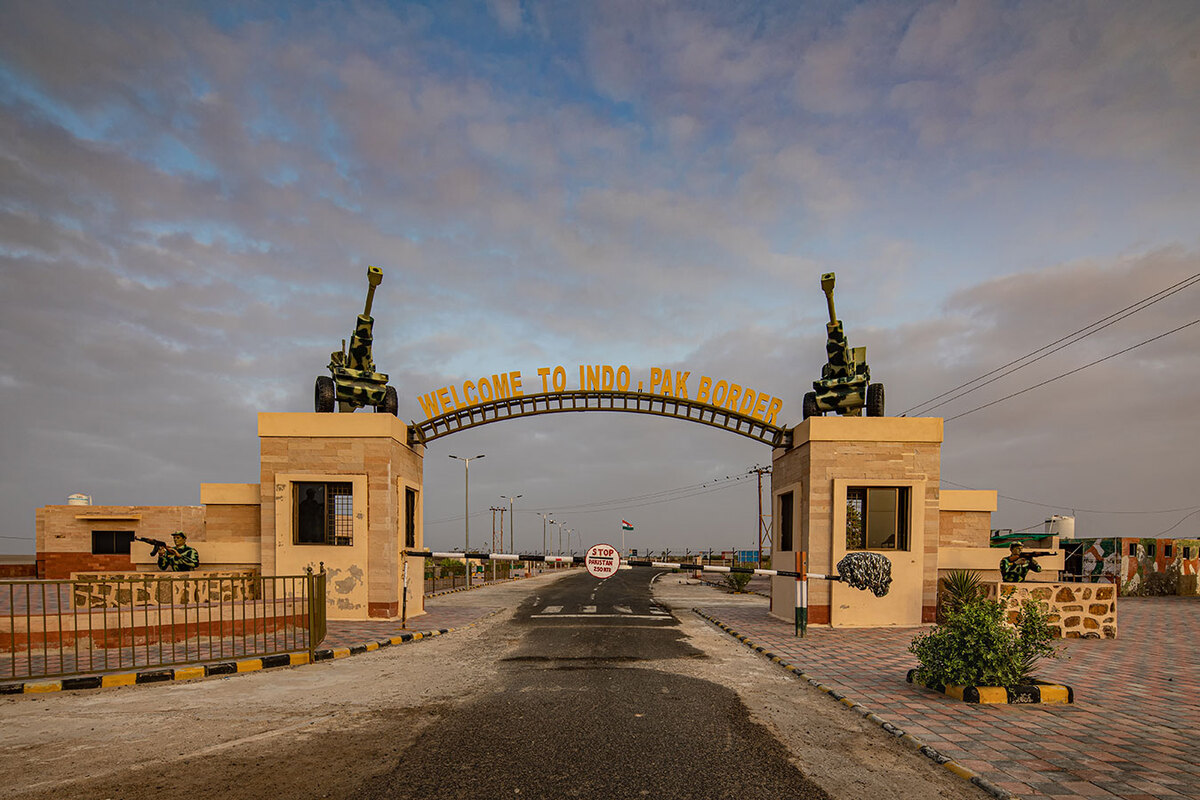 Nadabet Border Seema Darshan Gate