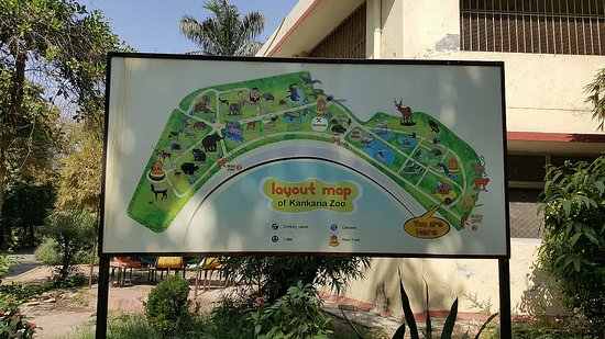 Kankaria Zoo Layout Chart