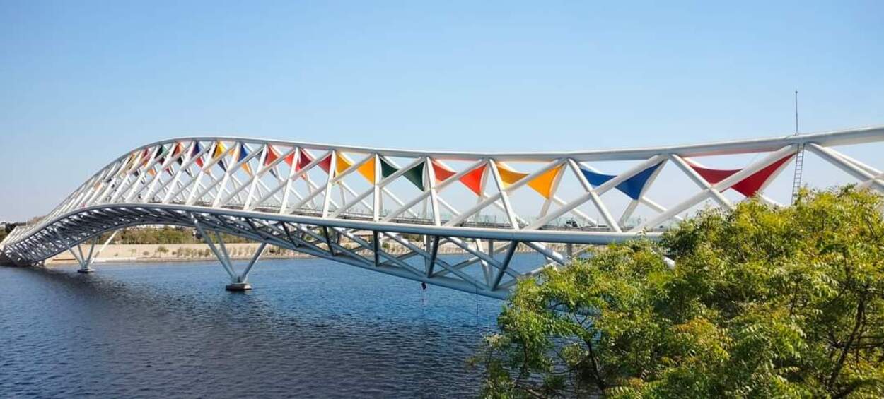 Atal bridge in Ahmedabad