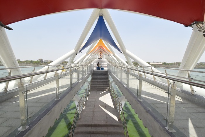 atal bridge front view