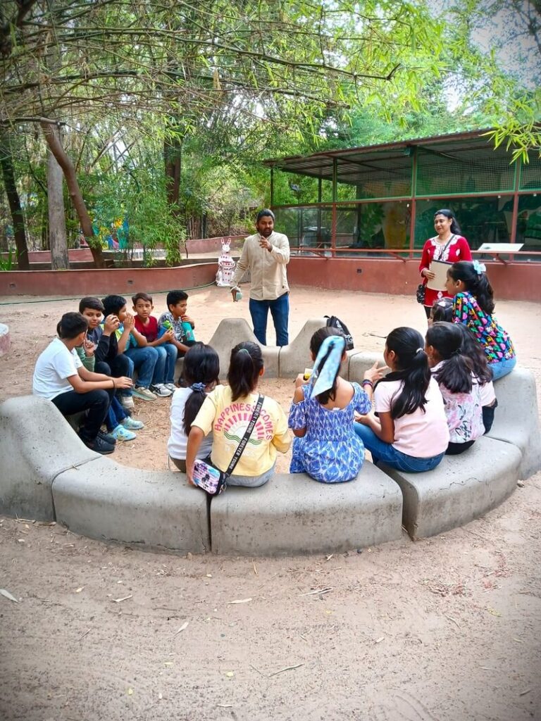 kids educational program at Sundarvan