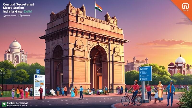 India Gate in New Delhi